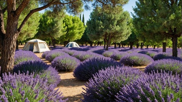 Découvrez le camping en vaucluse : détente entre lavandes et vignes